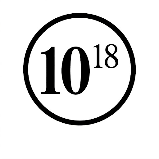 exa 10 to the eighteenth power
